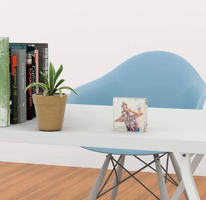 Square acrylic picture frame